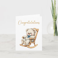 Congratulations Baby Card