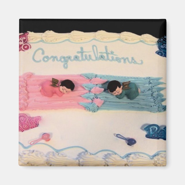 Congratulations Baby! Magnet (Front)