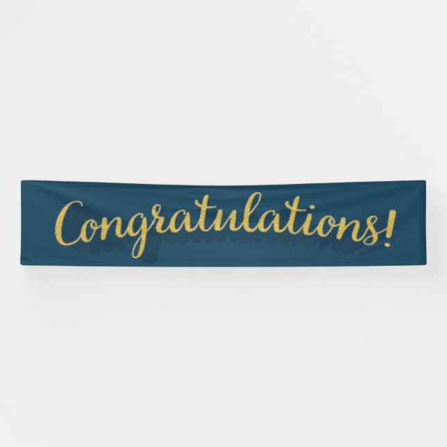 Congratulations Banner (Horizontal)