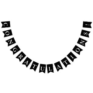 "Congratulations" Bunting Banner