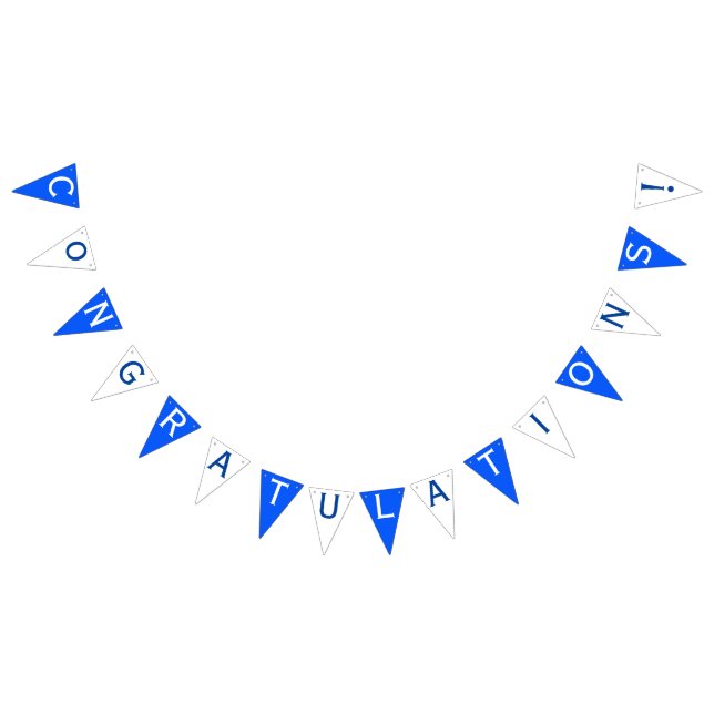 Congratulations Bunting Flags (All)