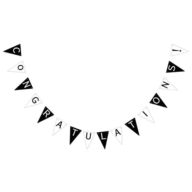 Congratulations Bunting Flags (All)