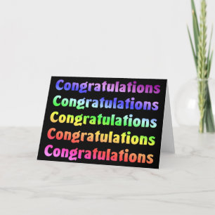 Congratulations Card