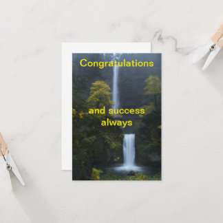 congratulations card