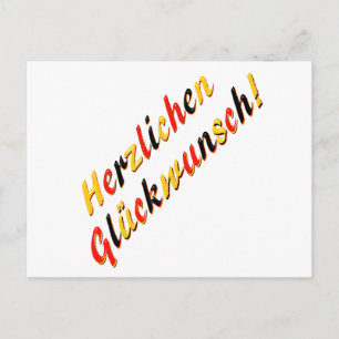 Congratulations card