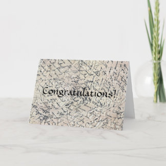 Congratulations Card