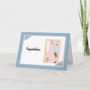 Congratulations Card, Expecting a New Baby Drawing Card