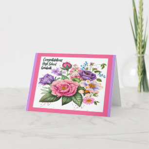 Congratulations Card for High School Graduate