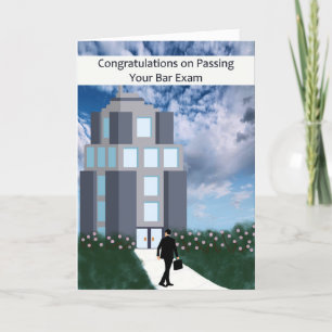Congratulations Card for Passing Bar Exam