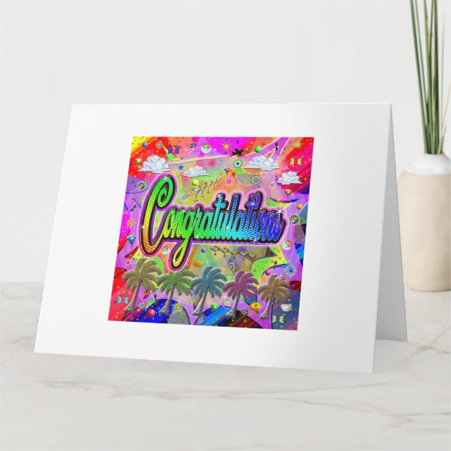 Congratulations Card ~ Vista Express (Front)