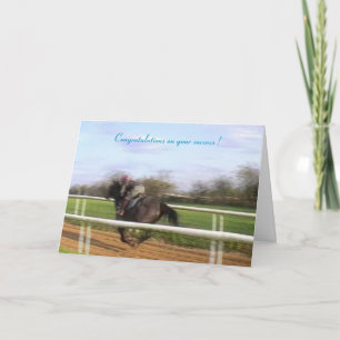 Congratulations card ( You are a winner)