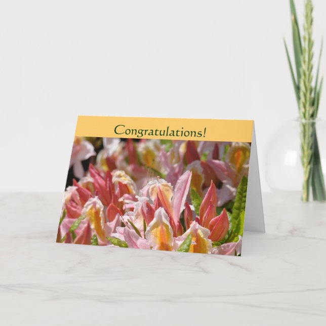 Congratulations! Cards Wedding Engagement Bridal (Front)