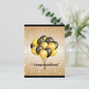 Congratulations! Celebration Postcard