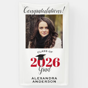 Congratulations Class of 2022 Graduate Photo Banne Banner