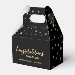 Congratulations class of 2024 graduation custom favor box