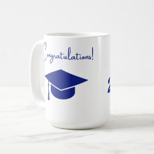 Congratulations Class of 2025 Blue  Coffee Mug