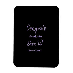 Congratulations class of add year name school col magnet