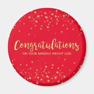 Congratulations Diet Weight Loss Encouragement Magnet