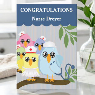 Congratulations Doctor/Nurse Card From The Team