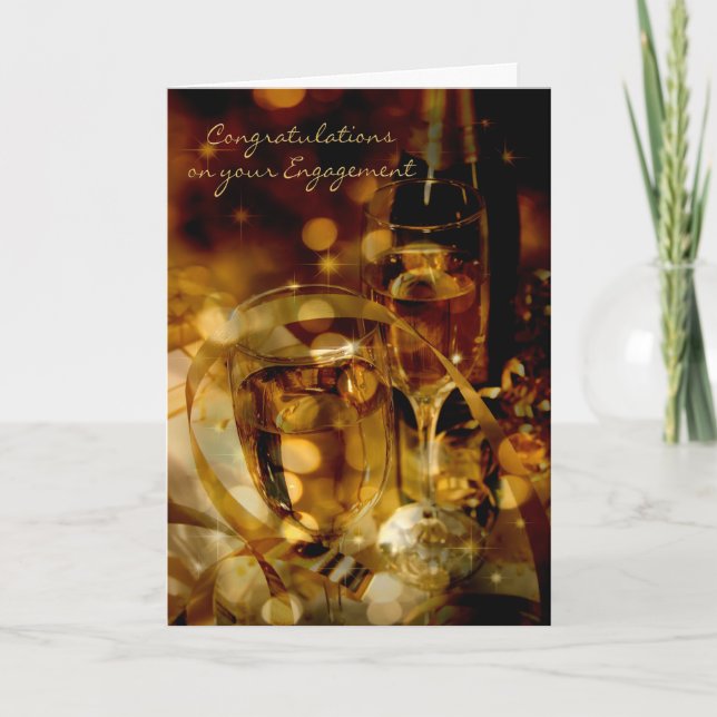 Congratulations Engagement Card (Front)