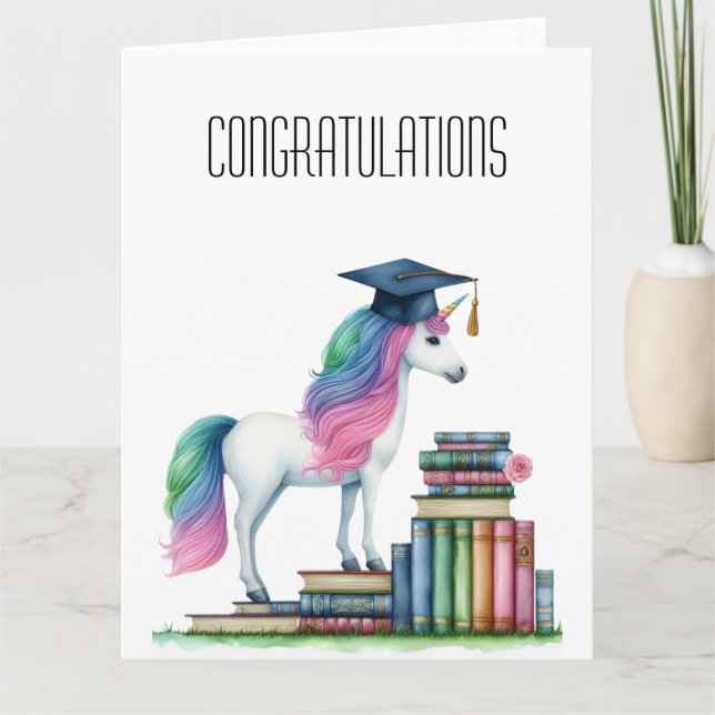 Congratulations for Graduating  Card (Front)