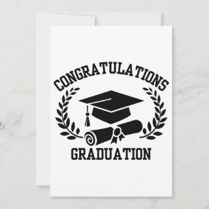 Congratulations For Graduation Invitation