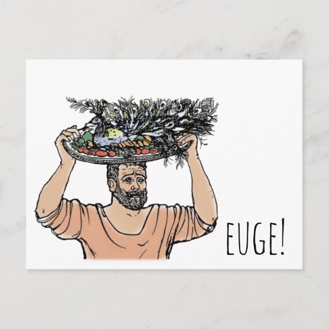 Congratulations from Grumio Postcard (Front)