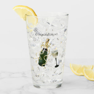 Congratulations Glass Cup