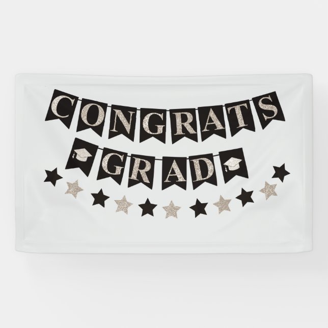 Congratulations Grad Banner (Horizontal)