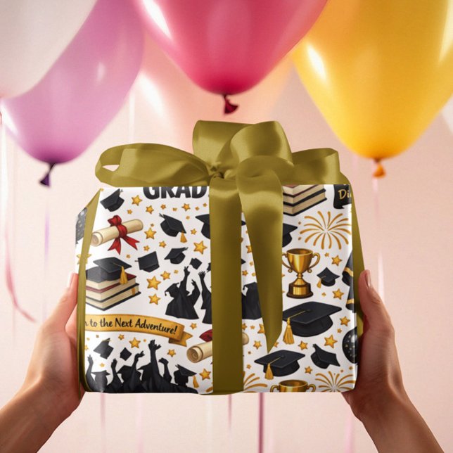 Congratulations Grad Wrapping Paper (Creator Uploaded)
