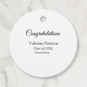 Congratulations graduate add school name simple mo favour tags