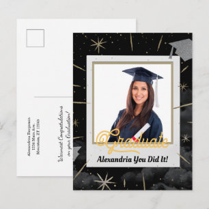 Congratulations Graduate Graduating Class 2023 Postcard