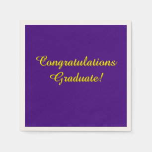 Congratulations Graduate Graduation Napkin
