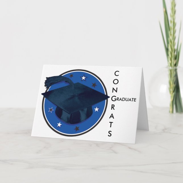 Congratulations Graduate Greeting Card (Front)