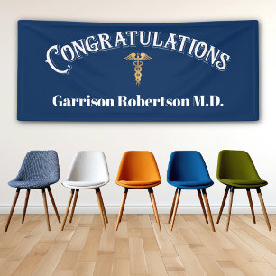 Congratulations Graduate MD Doctor Banner