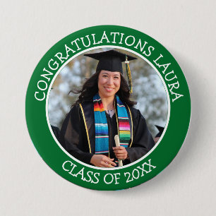 Congratulations Graduate name and photo Button