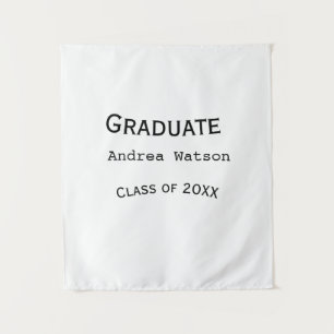 Congratulations graduate name class of 20XX type w Tapestry