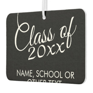 Congratulations Graduate - Personalized Graduation Car Air Freshener