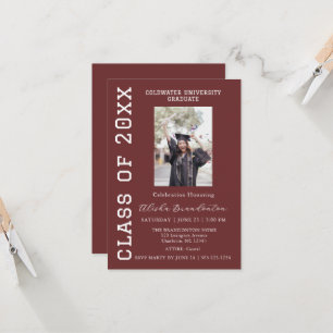 Congratulations Graduate Photo Party Invitation