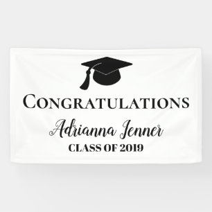 Congratulations Graduate Simple Handwritten Script Banner