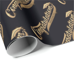 Congratulations Graduates Wrapping Paper