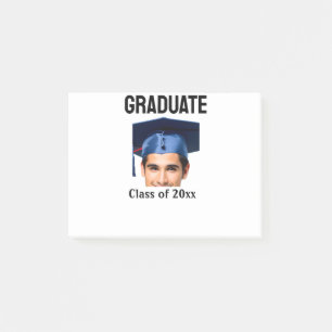 Congratulations graduation add name year text  post-it notes