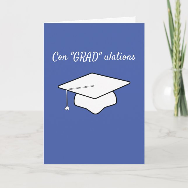 Congratulations Graduation Cap Card (Front)