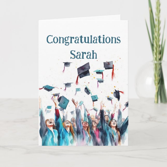 Congratulations Graduation Card (Front)