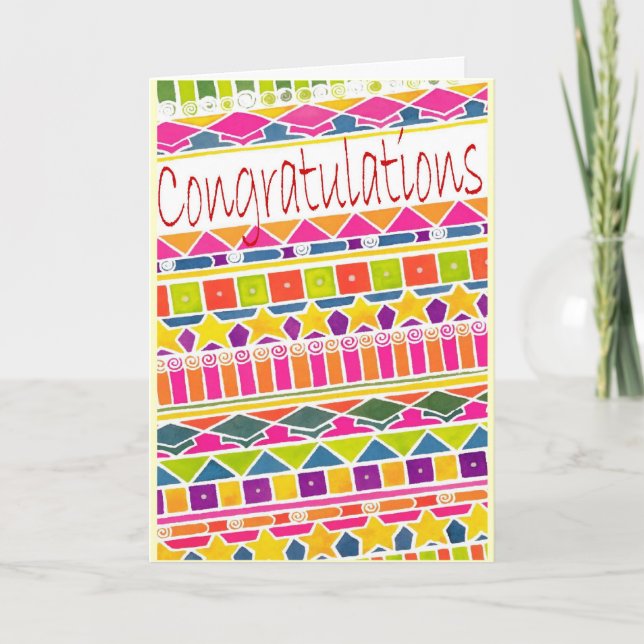 congratulations graduation card (Front)