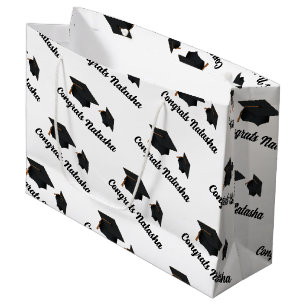 Congratulations graduation celebration  large gift bag