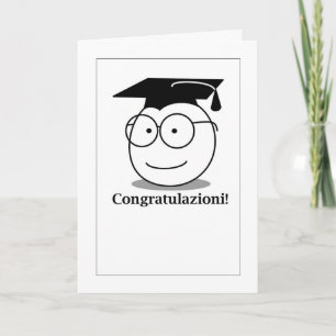 Congratulations! - Graduation Emoji Holiday Card
