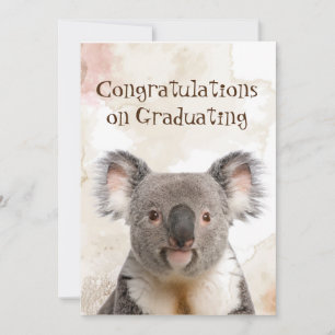 Congratulations Graduation Fun Koalified Humour Ca Card