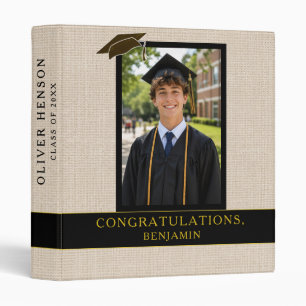 Congratulations Graduation Graduate Photo Album Binder