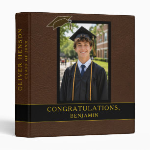 Congratulations Graduation Graduate Photo Album Binder